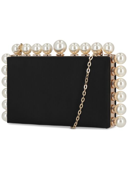 I.N.C. International Concepts INC International Concepts East West Pearl-Trim Clutch, Created for Macy's