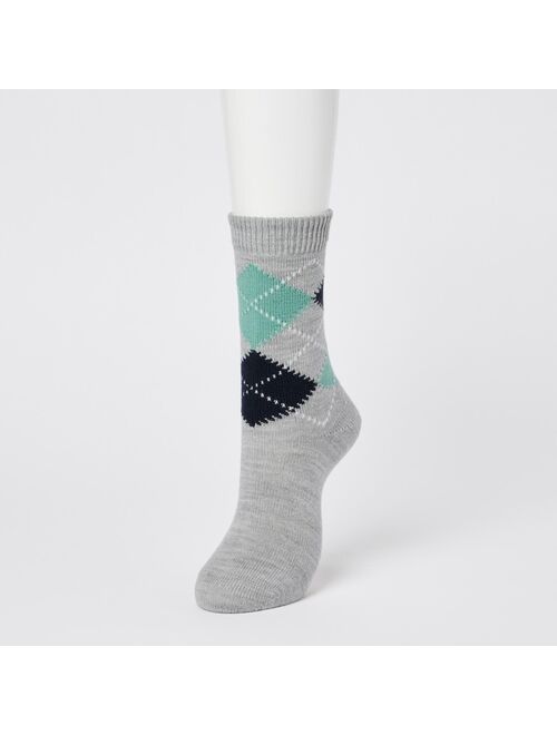 Uniqlo HEATTECH Argyle Socks
