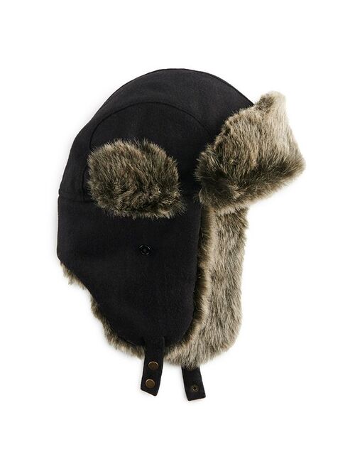 Men's Sonoma Goods For Life Faux Fur Trapper Hat