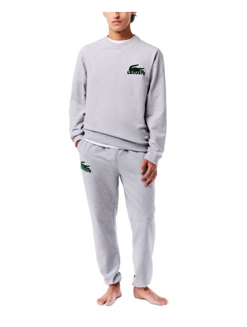 Lacoste Men's Pajama Fleece Indoor Sweatshirt