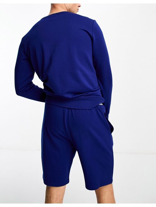 Calvin Klein sleep shorts in blue