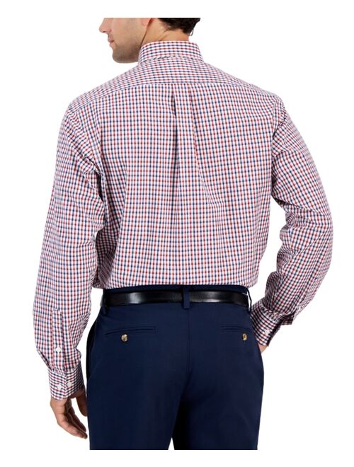 CLUB ROOM Men's Regular-Fit Moore Plaid Dress Shirt, Created for Macy's