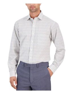 Men's Regular-Fit Plaid Dress Shirt, Created for Macy's