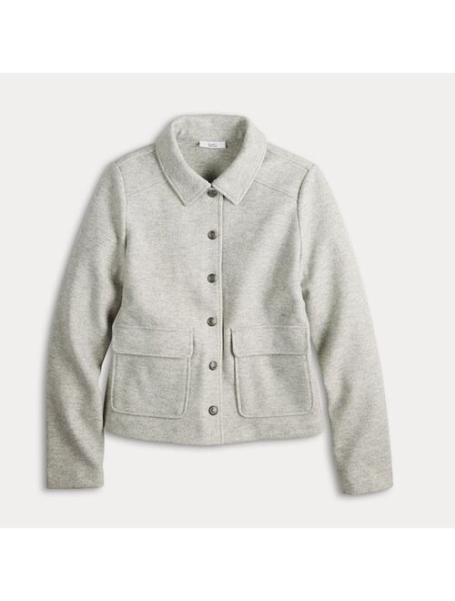 Women's Croft & Barrow Collared Jacket