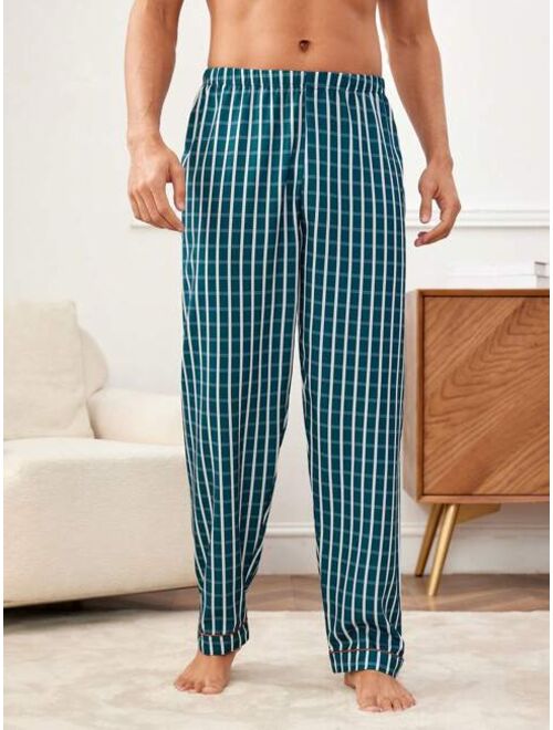 Men S Plaid Pajama Bottoms