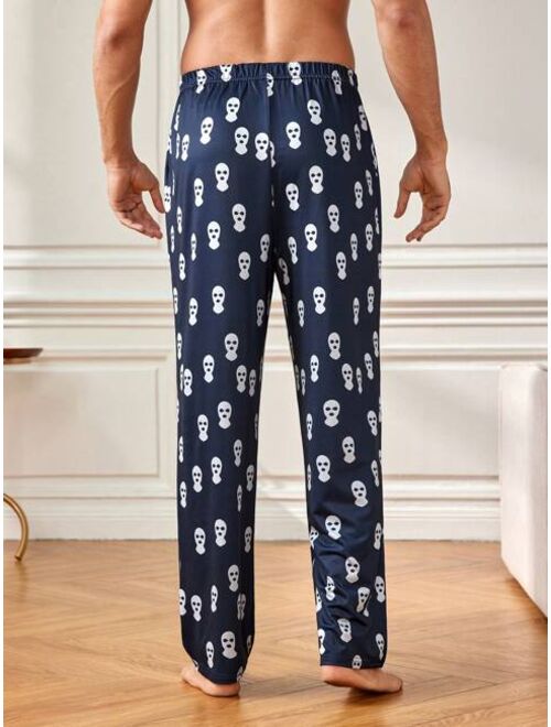 Men S Printed Comfortable Pajama Bottom For Home Wear
