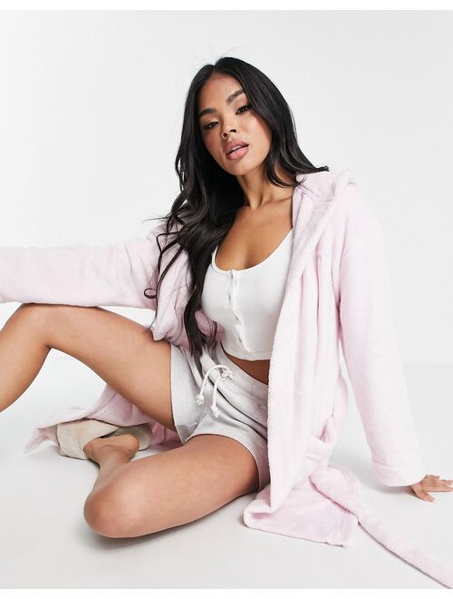 The Couture Club robe in pink