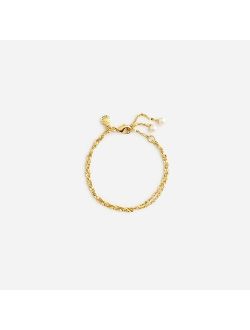 Pearl chain bracelet