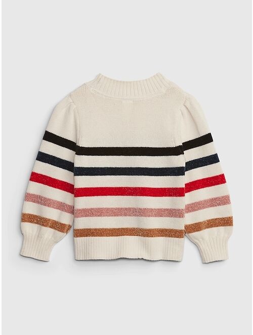 Gap Toddler Stripe Mockneck Sweater