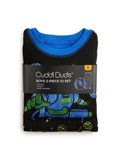 Boys 6-12 Cuddl Duds 2-Piece Pajama Set