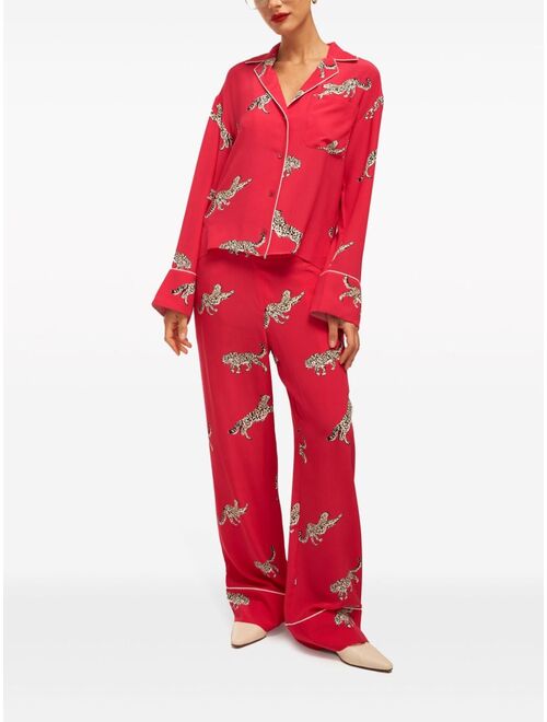 Equipment Joselyn silk-satin pyjama trousers