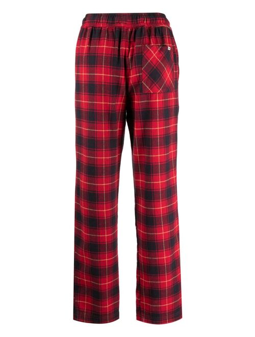 TEKLA checked flannel pyjama bottom