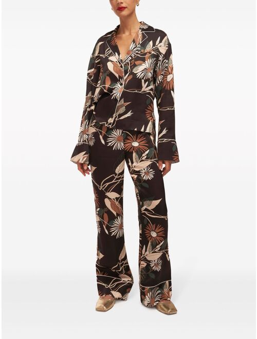 Equipment Joselyn floral-print pyjama bottoms