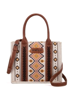 Wrangler Tote Bag Western Purses for Women Shoulder Boho Aztec Handbags