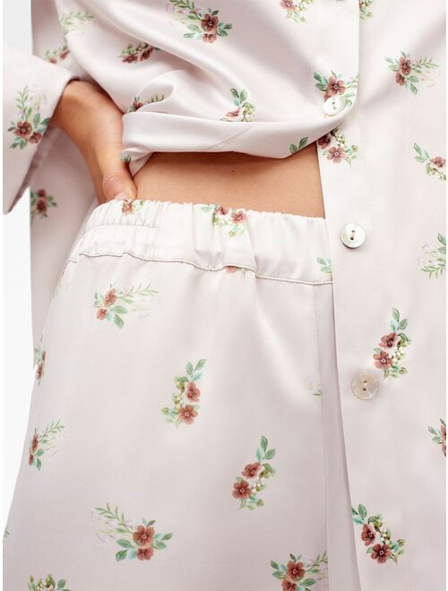 Sleeper Blossom-print trousers