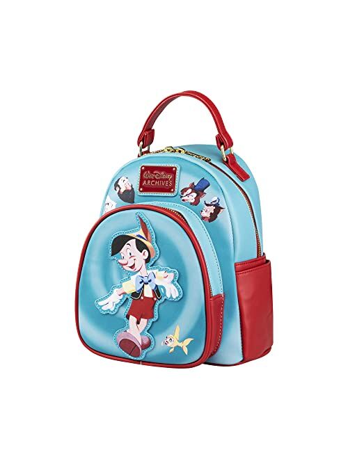 Loungefly Disney Backpack: Archives: Pinocchio Mini-Backpack, Amazon Exclusive