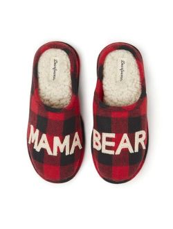 Gifts for Women Matching Christmas Holiday Mama Bear Slipper