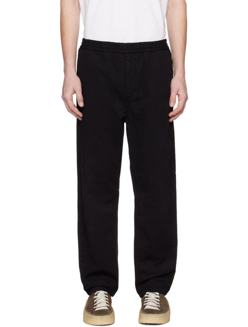 CARHARTT WORK IN PROGRESS Black Flint Trousers