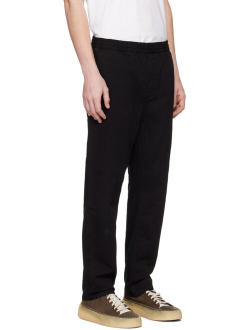 CARHARTT WORK IN PROGRESS Black Flint Trousers