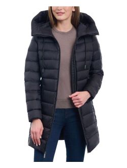 Women's Hooded Down Puffer Coat, Created for Macy's