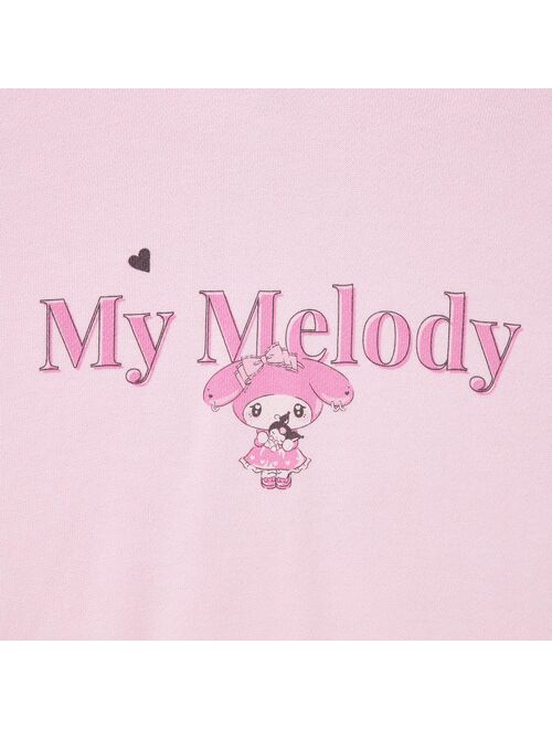 UNIQLO Sanrio Characters Sweat Cropped Hoodie (My Melody)