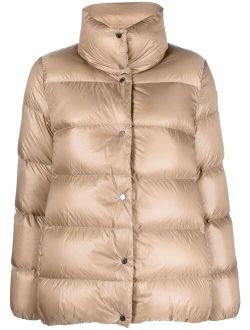 funnel-neck padded puffer jacket