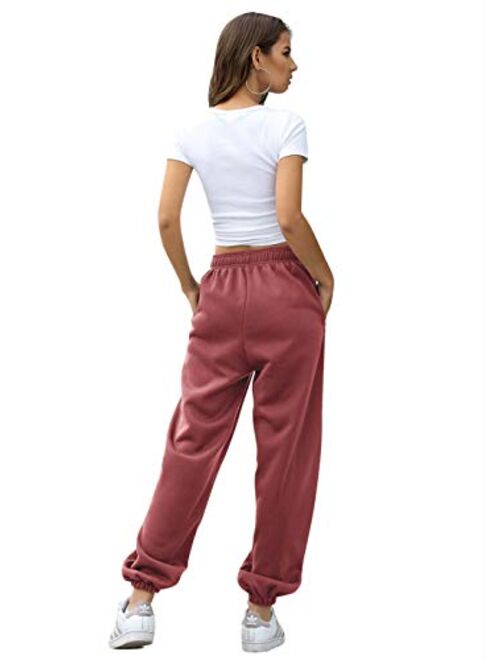 Gvraslvet Cinch Bottom Sweatpants for Women with Pockets