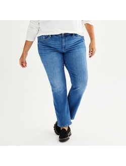 Women's Plus Size Sonoma Goods For Life Straight Jeans