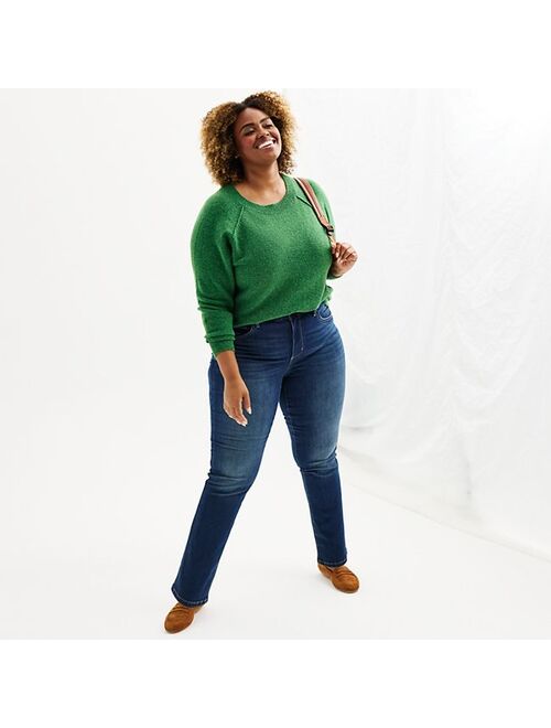 Women's Plus Size Sonoma Goods For Life® Straight Jeans
