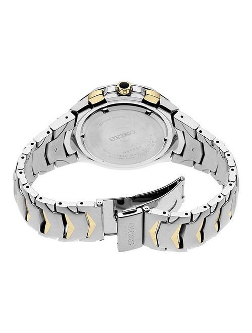 Men's Seiko Coutura Quartz Stainless Steel & Gold-Tone Watch - SRWZ24