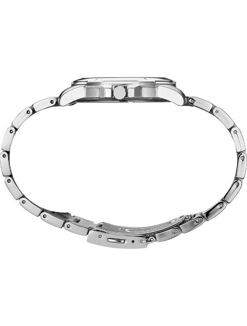 Seiko Men's Essential Stainless Steel Black Dial Watch - SUR355