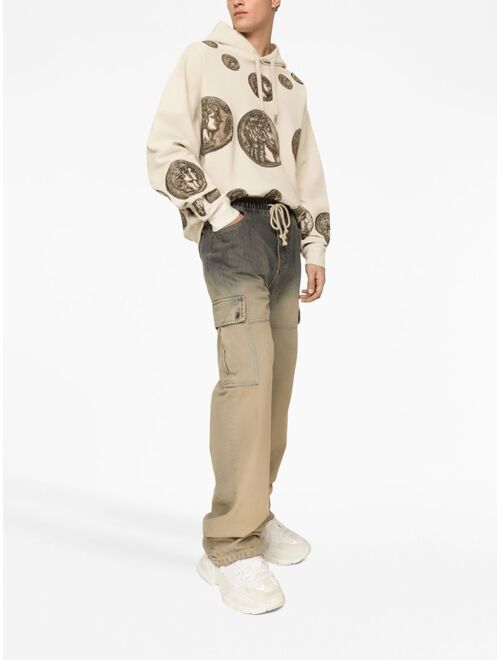 Dolce & Gabbana drawstring cargo jeans