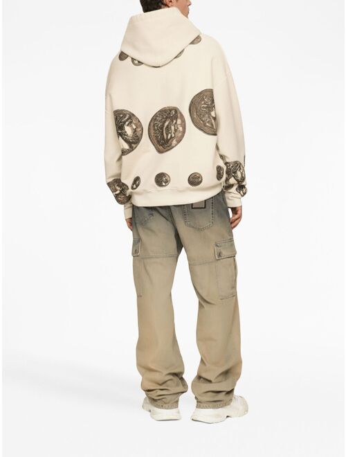 Dolce & Gabbana drawstring cargo jeans