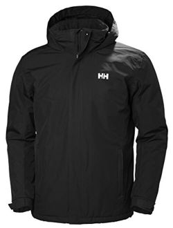 53117 Men's Waterproof Dubliner Insulated Jacket with Packable Hood for Cold Weather
