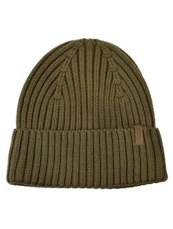 OUTDOOR SHAPING Merino Wool Beanie for Men & Women, Unisex Daily Cuffed Plain Knit Hat, Soft Warm Winter Hat