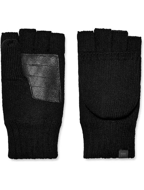 UGG Knit Flip Mitten with Recycled Microfur Lining