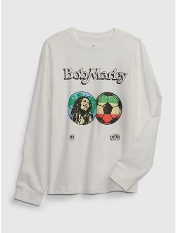 Kids Bob Marley Graphic T-Shirt