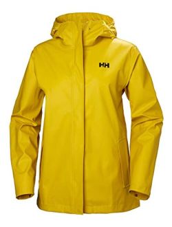 53253 Women's Moss Hooded Waterproof Windproof Rain Jacket