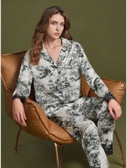 Luvlette Satin Pajama Set