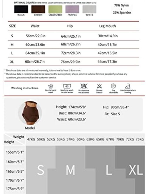 QINSEN Women's Tennis Skirts Stretch High Waisted Golf Skorts Running Sports Workout Activewear