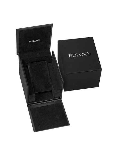 Bulova Men's Diamond Ion-Plated Stainless Steel Chronograph Watch - 98D142