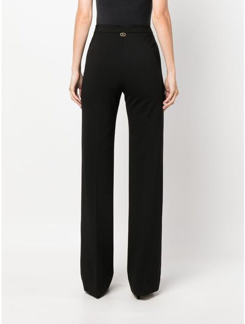 TWINSET high-waisted straight-leg trousers