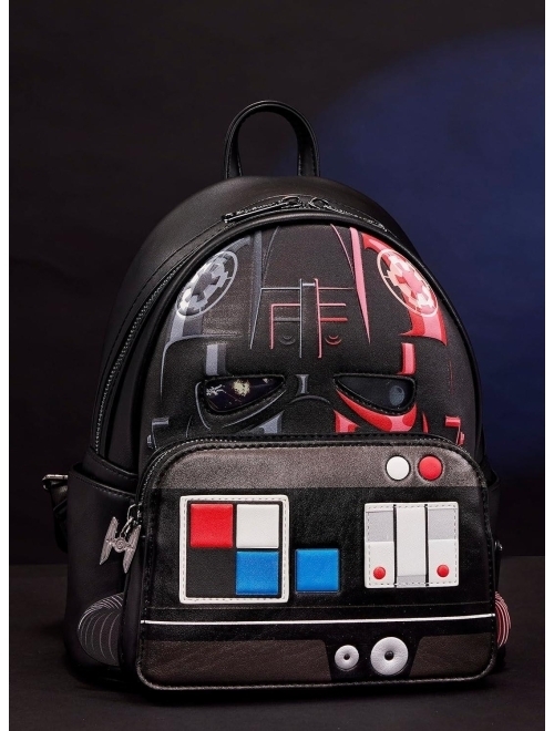 Loungefly Star Wars: Tie Fighter Lenticular Mini-Backpack, Amazon Exclusive