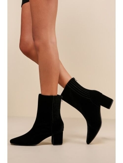 Clive Black Ankle Booties