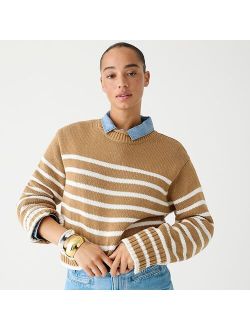 Rollneck™ sweater in stripe