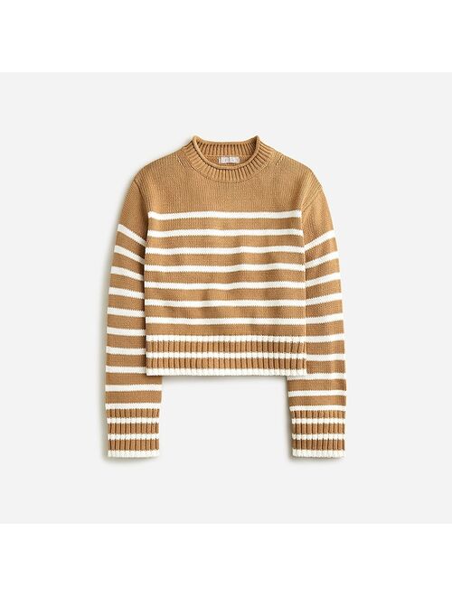 J.Crew Rollneck&trade; sweater in stripe