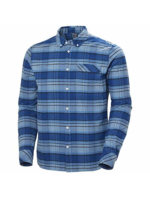 Helly Hansen 62923_101 Men's Classic Flannel Check Long Sleeve Shirt