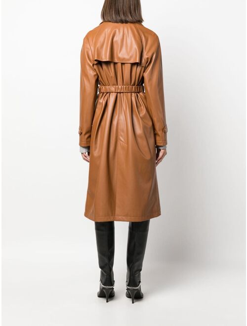 TWINSET belted double-breasted coat