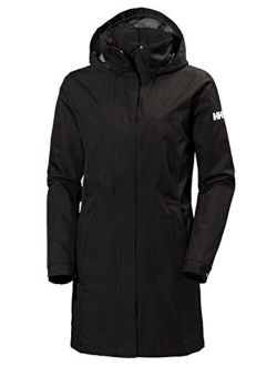 62648 Women's Aden Waterproof Breathable Hooded Long Rain Jacket