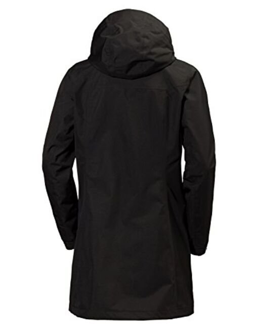 Helly Hansen 62648 Women's Aden Waterproof Breathable Hooded Long Rain Jacket